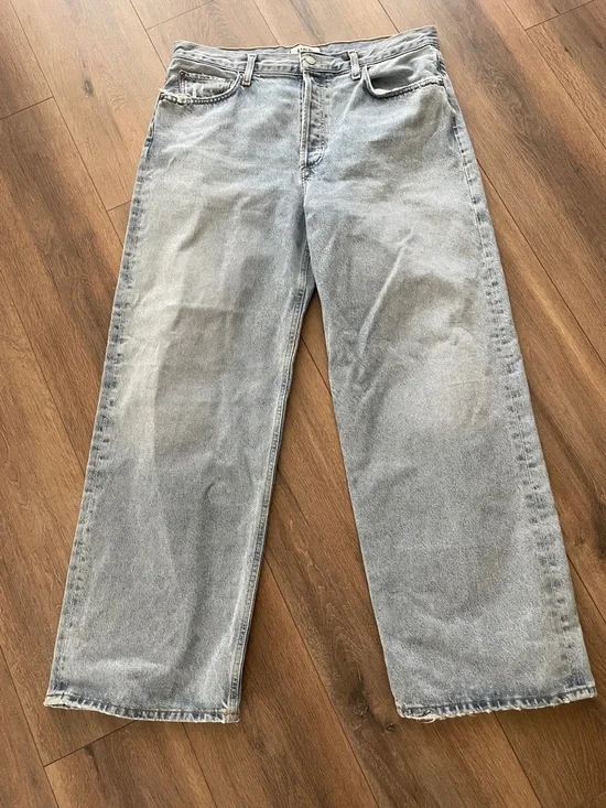 AGOLDE Low Slung Baggy Jeans- Size 30 - Picture 2 of 10